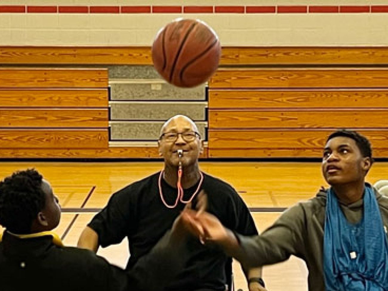 Wheelchair Basketball Inclusion Event at Collins Middle School