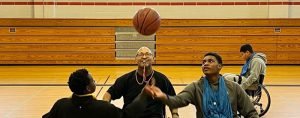 Wheelchair Basketball Inclusion Event at Collins Middle School