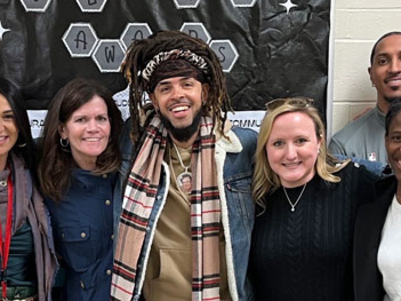 The Collins Middle School Pilot Program took part in the Boston Celtics Playbook Initiative Workshop Friday, Mar. 15.