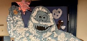 Collins Middle School 'Deck the Doors' Holiday Contest