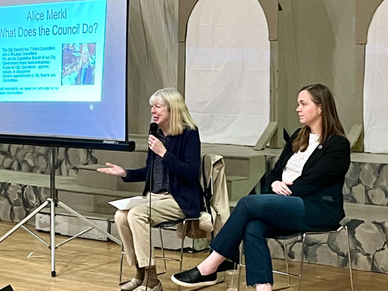 Collins Middle School Policy and Advocacy Career Panel