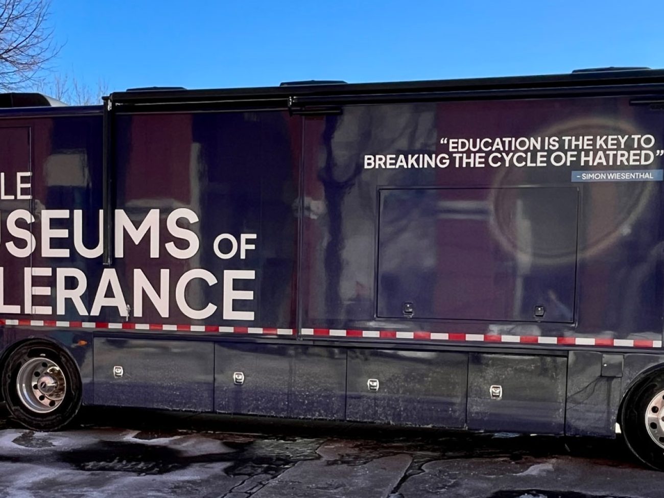 Mobile Museum of Tolerance at Collins Middle School