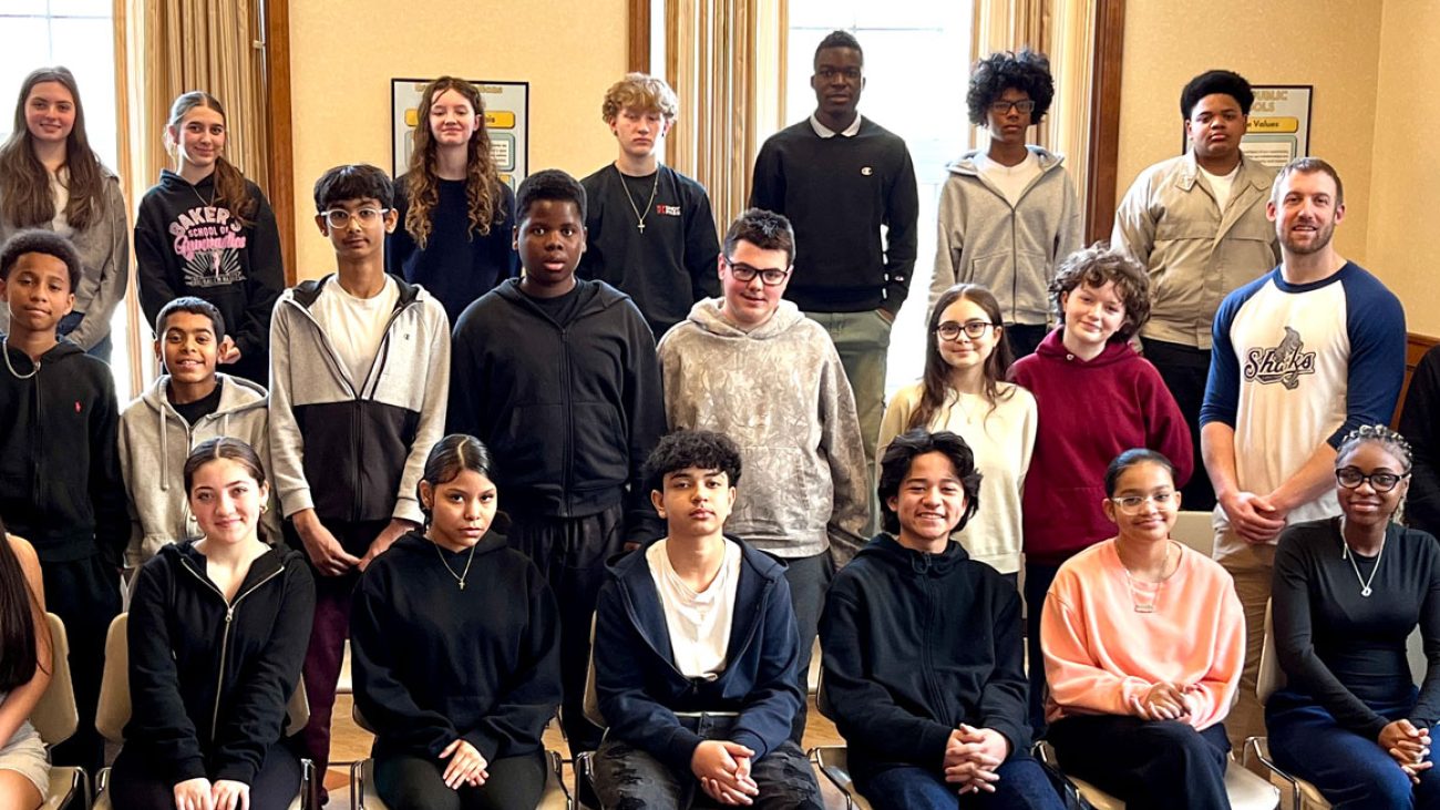 Collins Middle Schools Eighth Graders Lobby