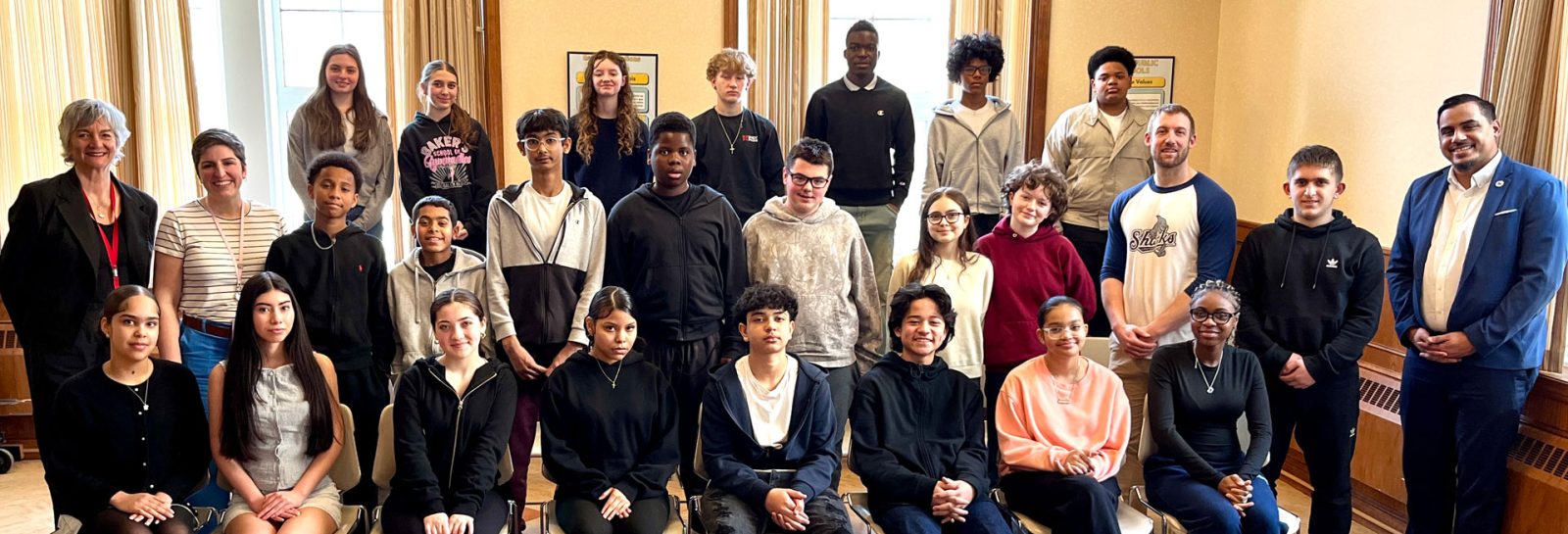 Collins Middle Schools Eighth Graders Lobby