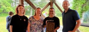 Collins Middle School PTO Honors staff