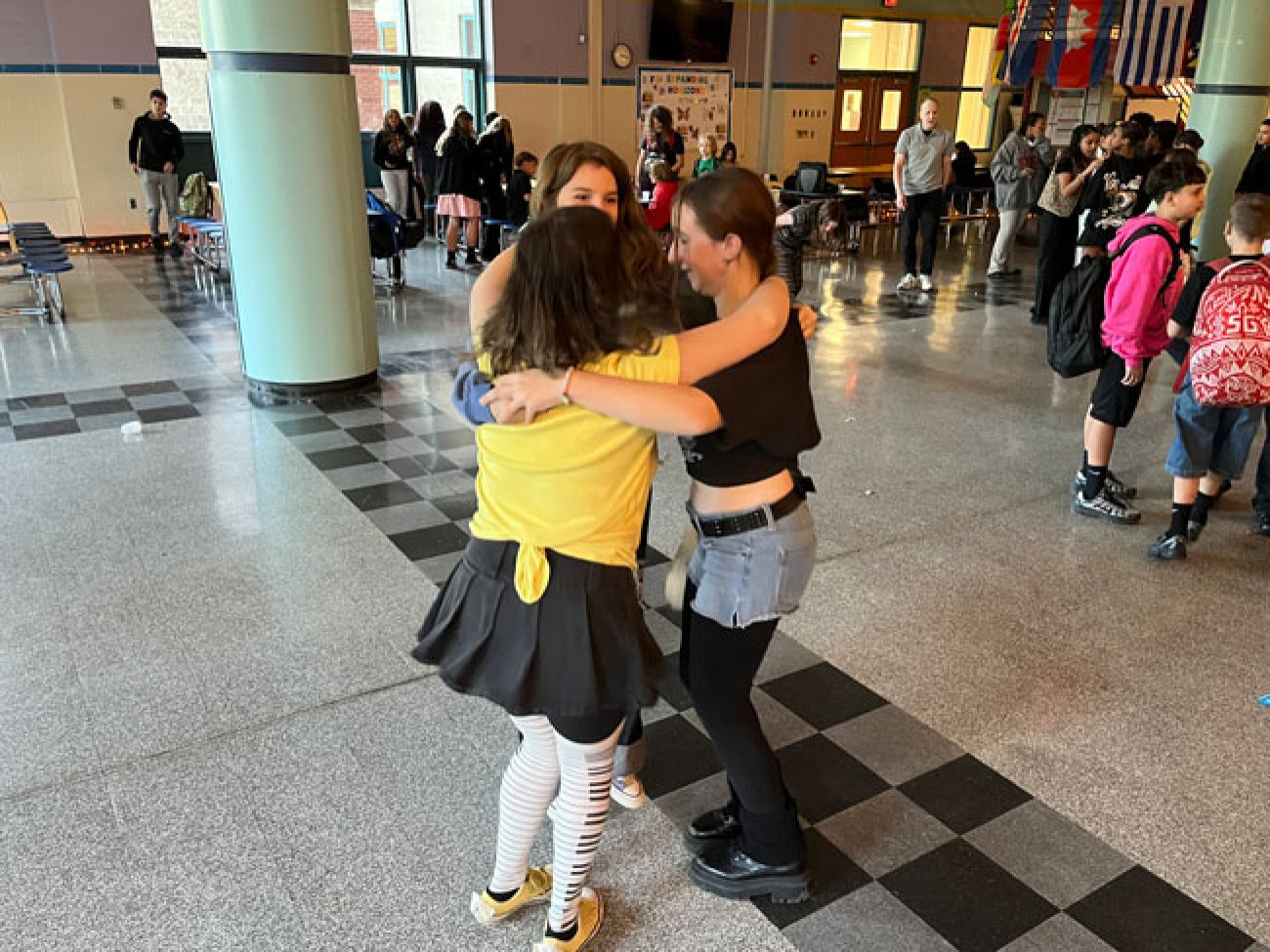 Collins Middle School students enjoying the 2026 Unity Dance